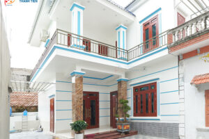 Xem ngay công trình cửa thép công nghiệp vân gỗ Thành Tiến tại Ân Thi – Hưng Yên