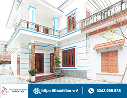 Xem ngay công trình cửa thép công nghiệp vân gỗ Thành Tiến tại Ân Thi – Hưng Yên