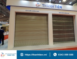 Chi tiết từ A-Z những gì cần biết về cửa cuốn chống cháy 2 lớp
