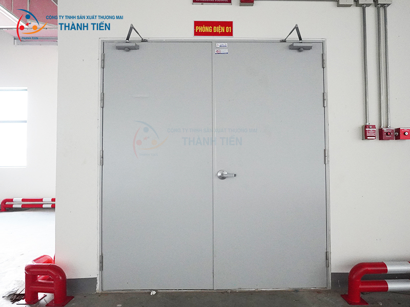 Cửa chống cháy Thành Tiến 2 cánh
