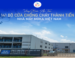 Xem ngay thi công lắp đặt 141 bộ cửa Thành Tiến cho nhà máy MOKA Việt Nam tại Quảng Ninh