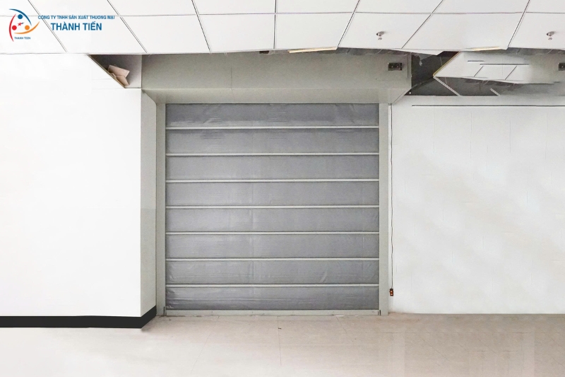 Yêu cầu kỹ thuật của tường khi lắp cửa cuốn chống cháy