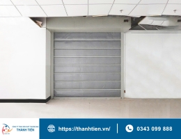 Loại tường nào không lắp được cửa cuốn chống cháy? Cách xử lý