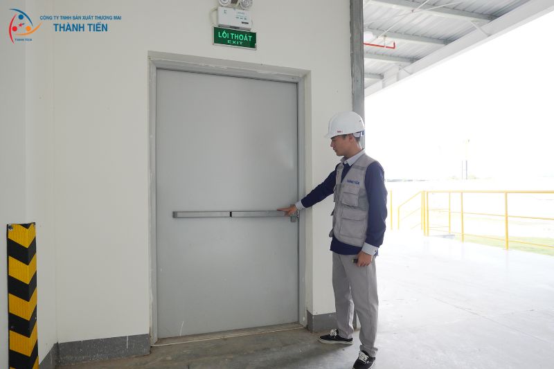 Cấu tạo cửa thép chống cháy
