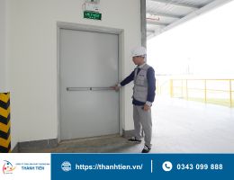 Cấu tạo cửa thép chống cháy: Chi tiết từng bộ phận và ưu điểm nổi bật