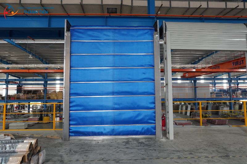 Cửa cuốn chống cháy do Thành Tiến sản xuất