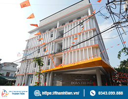 Bàn giao hệ thống cửa thép chống cháy Thành Tiến cho Trường Tiểu học Đoàn Thị Điểm – Tây Hồ