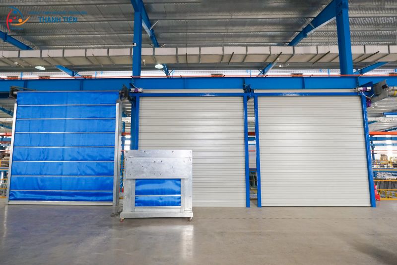 Ưu điểm khi lắp đặt rèm cuốn chống cháy