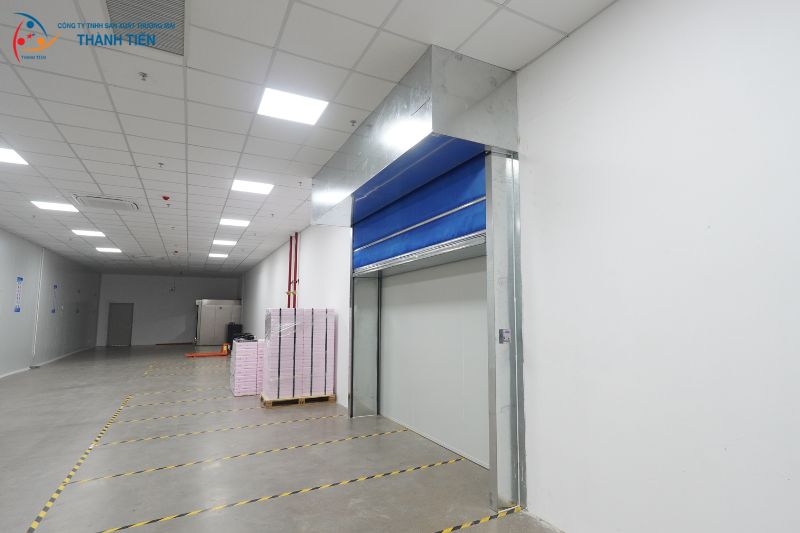 Quy trình lắp đặt rèm cuốn chống cháy tại Thành Tiến