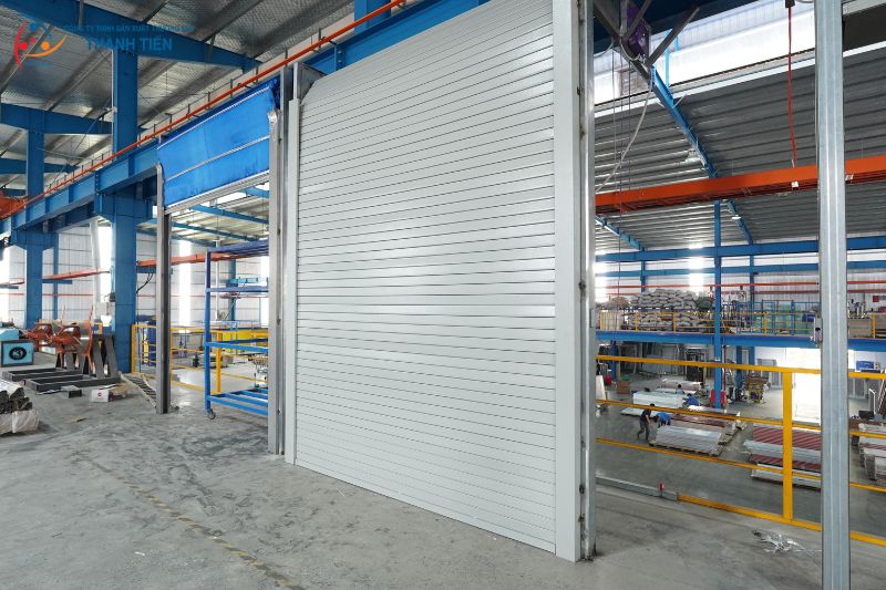 Ứng dụng cửa cuốn chống cháy 