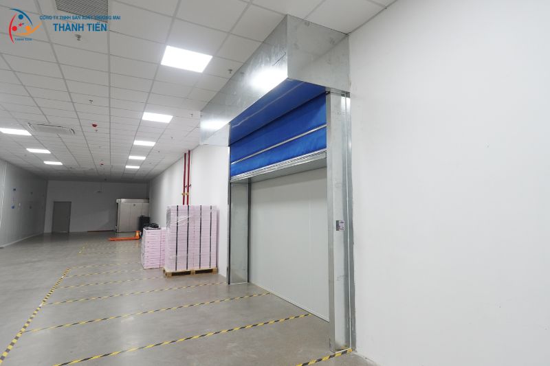 Ứng dụng cửa cuốn chống cháy trong thực tế