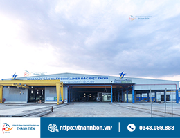 Bàn giao hệ thống cửa chống cháy tại Nhà máy sản xuất Container đặc biệt TAIYO