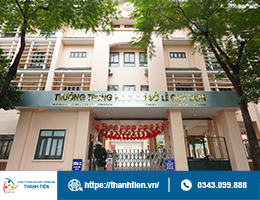 Bàn giao hệ thống cửa chống cháy cho Dự án cải tạo, xây mới trường THCS Lê Quý Đôn, Hà Nội