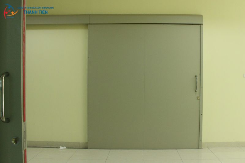 Hình ảnh thực tế của cửa thép bọc chì