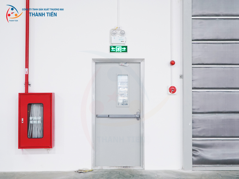 Cửa thép chống cháy 1 cánh