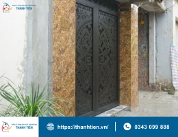 Cổng hoa văn CNC là gì? Cấu tạo, ưu điểm và ứng dụng thực tế