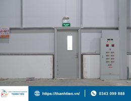 Đặc điểm cửa thép chống cháy: Cấu tạo, ưu điểm và ứng dụng