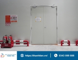 Quy trình lắp đặt cửa chống cháy chi tiết từ A-Z