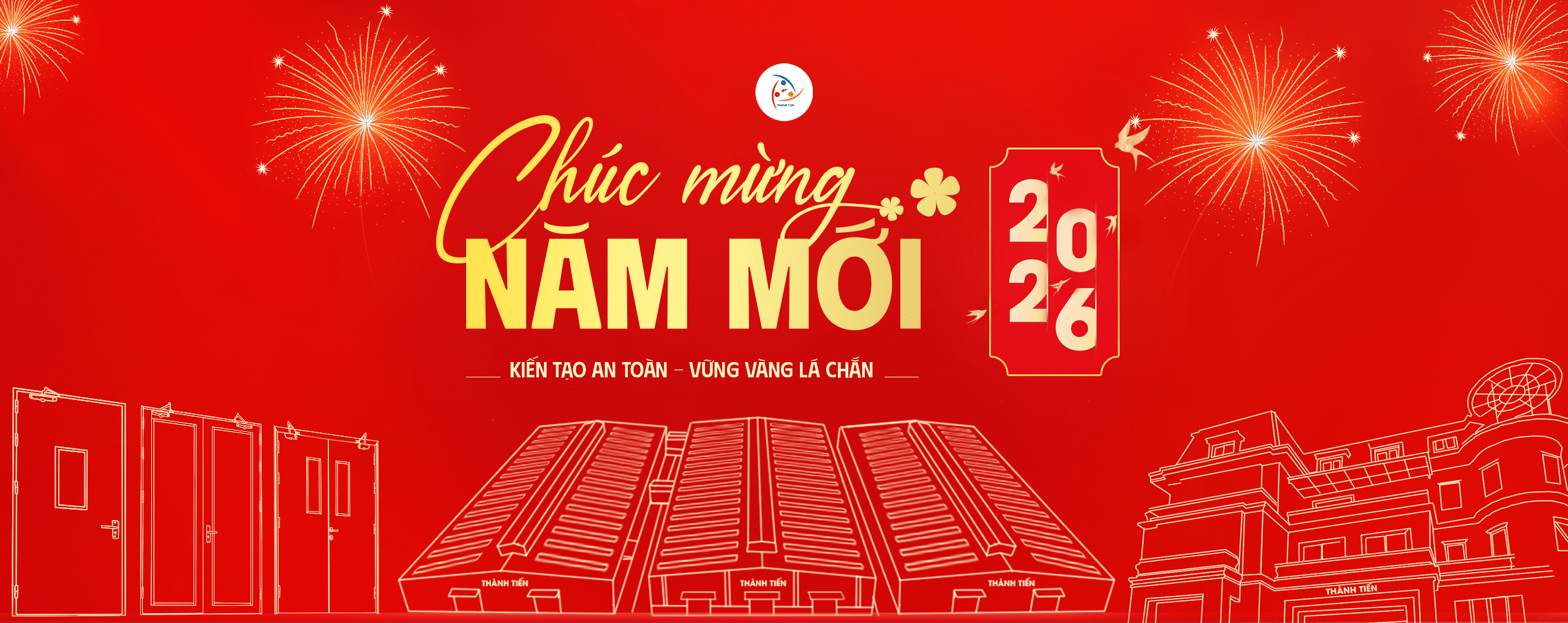 Banner Tết 2026 Thành Tiến