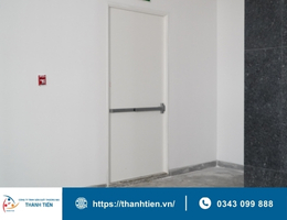 Cửa chống cháy 70 phút: Cấu tạo, tiêu chuẩn, ứng dụng, báo giá