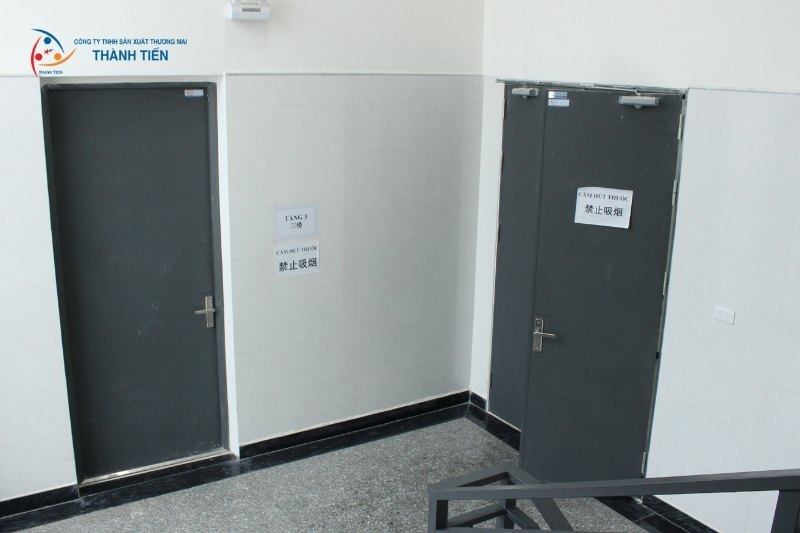 Cấu tạo cửa chống cháy