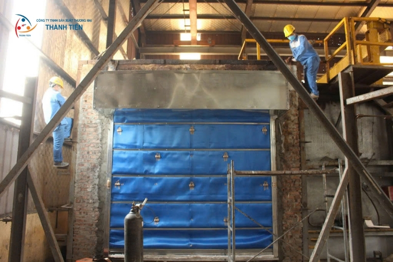 Thử nghiệm rèm ngăn cháy