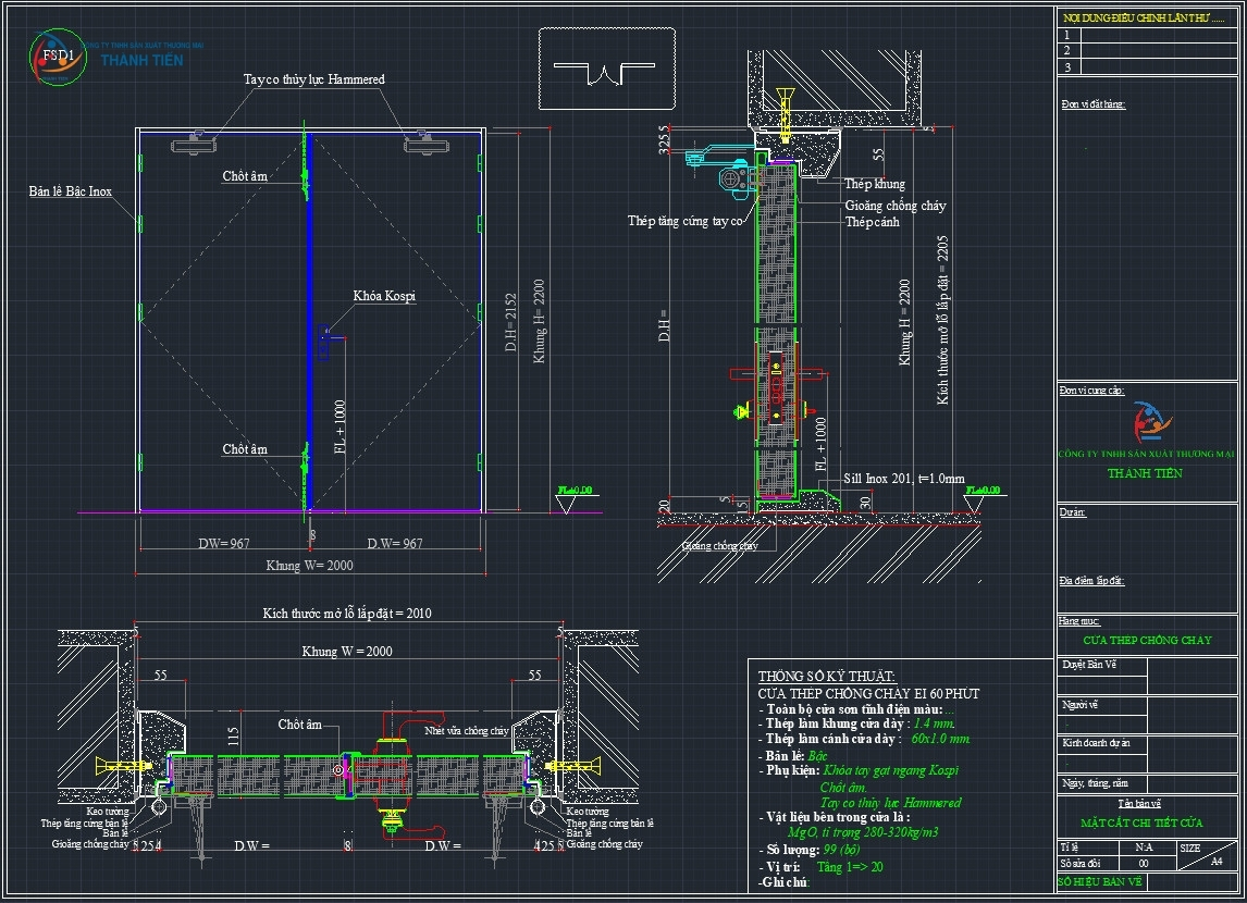 Bản vẽ thiết kế