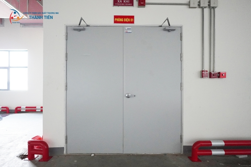 Ứng dụng cửa thép chống cháy 