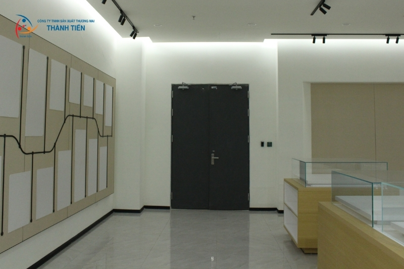 Mẫu cửa chống cháy sơn tĩnh điện