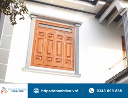 Top các mẫu cửa sổ thép vân gỗ bán chạy nhất thị trường