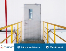 Cửa chống cháy EI60 có đủ an toàn cho nhà xưởng không?