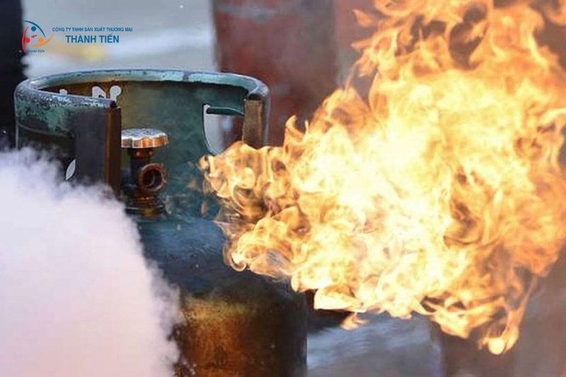 Rò rỉ nguồn lửa trong khu vực sản xuất