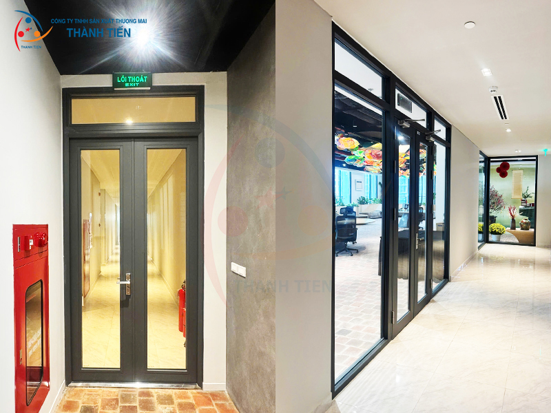 Cửa kính chống cháy Thành Tiến