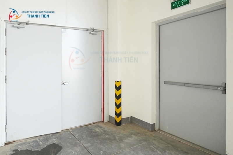 Cửa chống cháy đạt chuẩn yêu cầu an toàn PCCC