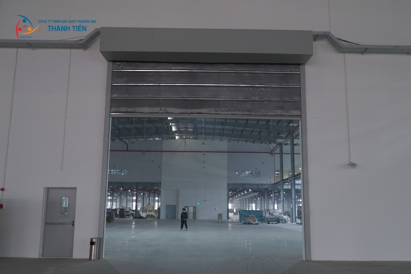 Màn cuốn chống cháy cho nhà xưởng có cấu tạo như nào?