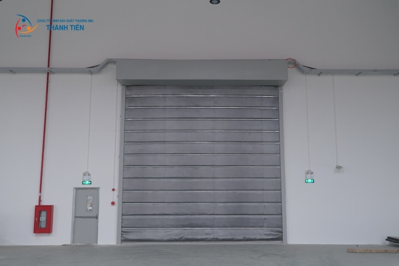 Cơ chế hoạt động của màn cuốn ngăn cháy