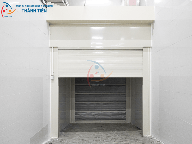 sản xuất cửa cuốn chống cháy