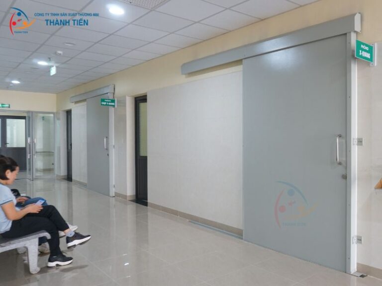 Ứng dụng cửa chì trong y tế tại các phòng chẩn đoán hình ảnh